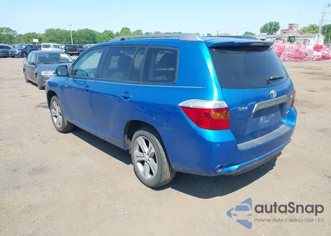 2008 Toyota Highlander Sport z USA, uszkodzony, nr VIN JTEES43A282015199